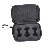 Style Vintage Golf Accessoires Organisateur Boîte De Rangement Pack 6 Eva Pressé À La Chaleur Étanche PU Balles Fermeture À Glissière Sacs De Golf