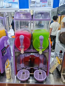 Macchina per Slush da 550W con Doppia Camera, Controllo Indipendente Commerciale, 6 Funzioni Preimpostate, Capacità 4L, Ideale per Caffetterie e Stand Bevande - Product Image 6