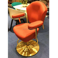 Chaise de casino confortable et réglable en cuir avec base métallique, idéale pour les hôtels, les restaurants et les bars – Qualité supérieure – Meilleures ventes