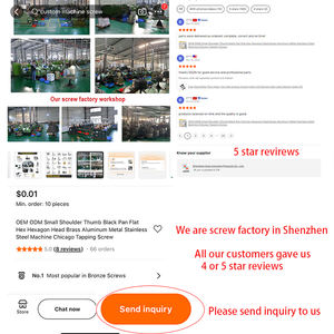 Grosir Pabrik Tiongkok 304 316 6061 Kuningan Baja tahan karat M3 M6 mur - Product Image 4