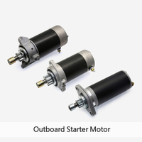 Moteur de démarrage électrique 697-81800-10 / 31100-95240 / 5081490M compatible avec les moteurs hors-bord Yamaha Tohatsu Mercury Nissan 55HP 2 temps