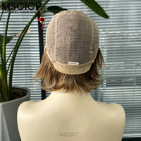 Perruque 13x4 HD transparente en cheveux vierges européens, lisses naturels, blond clair, 100% cheveux humains, 14-26 pouces