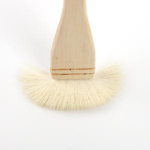 Bvew – ensemble de pinceaux de peinture plats d'artiste en laine, <span class=keywords><strong>pinceau</strong></span> de lavage doux <span class=keywords><strong>à</strong></span> manche en bois, <span class=keywords><strong>pinceau</strong></span> de peinture en Latex pour <span class=keywords><strong>aquarelle</strong></span> acrylique céramique - Product Image 2