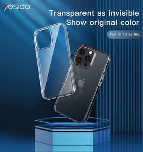 Étui de téléphone YESIDO fin et translucide, utilisation à long terme sans jaunissement, absorbant les chocs et anti-chute pour IP13 <span class=keywords><strong>Pro</strong></span> Max - Product Image 2