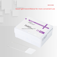 WEIAI Color Frosted Glass Medical Pathology Lab Adhesion Microscope Object Plate Thermal Transfrer PrintA ID Microscope Slides