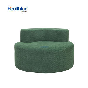 Sofá Seccional Modular Multifuncional Extensible con Compresión, Diseño sin Respaldo y Borde Redondo para Uso en Sala de Estar - Product Image 3