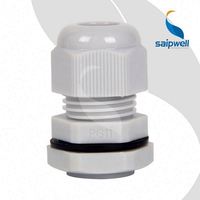 Presse-étoupe en laiton et nylon SAIPWELL, étanche IP68, PG7-PG36 M20-M36, -40°C à +100°C