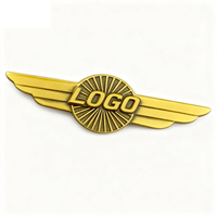 Épingles à revers personnalisées pour avions, épingles à revers en émail avec logo personnalisé OEM ODM, badges d'aviation personnalisés pour cadeaux promotionnels