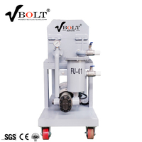 Équipement de filtration de nettoyage d'huile sale machine de purification d'huile usée
