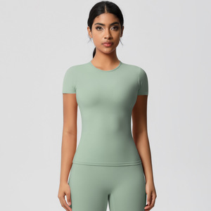 Set da 8 Pezzi per Yoga Traspirante e <span class=keywords><strong>Aderente</strong></span>, Completo Sportivo da <span class=keywords><strong>Donna</strong></span> per Corsa e Fitness all'Aperto con Vita Elastica in Spandex/Nylon - Product Image 3