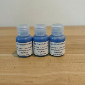 Microsphères de polystyrène carboxylétes (COOH) rouges, vertes et bleues, particules de PS colorées pour la détection biochimique - Product Image 1