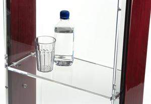 Vonvik rõ ràng Bục Giảng giảng bán buôn Acrylic PODIUM Nhà thờ Bục Giảng tùy chỉnh Bục Giảng cho nhà thờ trường với kệ/Gỗ TRIM - Product Image 3