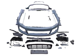 Juego de Mejora de Parachoques para <span class=keywords><strong>Scirocco</strong></span> <span class=keywords><strong>R</strong></span>-<span class=keywords><strong>Line</strong></span> |   Difusor y Faldones Laterales de Plástico ABS - Product Image 2