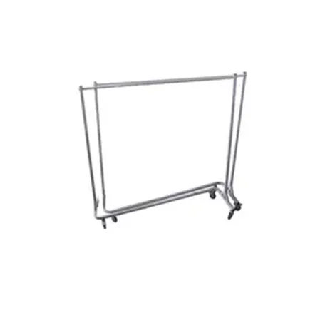 Garment/hotel Clothes Rack Trolley Stainless Steel Clothing Hanger Double-tube Clothing Hanger