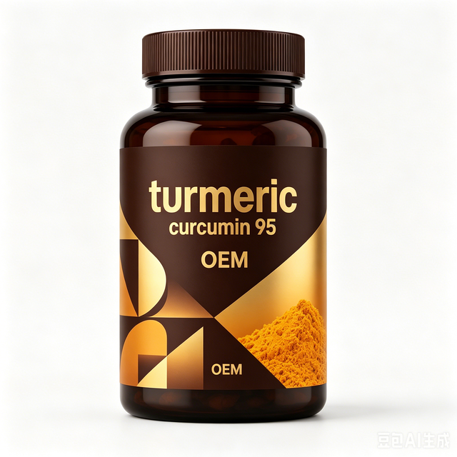 OEM Curcumin Capsules Supporting Packaging Customization Mild Oral Supplements for Regular Daily Consumption