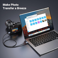 Câble d'extension USB 3.0 de 10 m, USB C mâle vers Type C femelle avec amplificateur de signal, câbles de données 5 Gbps pour appareil photo Fuji