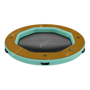 نفخ العائمة أرجوحة المياه منصة قفص الاتهام جولة الاطفال اللعب المياه المتسكع مع حامل الكأس - Product Image 3