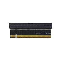 Adaptateur de carte d'extension Riser PCI-E X16 mâle vers femelle Lesozoh pour ordinateur portable/ordinateur de bureau Noir Garantie 1 an