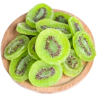 Hoogwaardige zoete hele kiwi's 100% zonder toevoegingen VF gedroogde knapperige fruitsnacks cadeauverpakking