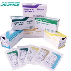 Suturas Quirúrgicas <span class=keywords><strong>de</strong></span> Alta Calidad - Hilo <span class=keywords><strong>de</strong></span> <span class=keywords><strong>Sutura</strong></span> Absorbible <span class=keywords><strong>de</strong></span> Nylon, Seda, PGLA y Polidioxanona para Uso Clínico - Product Image 6