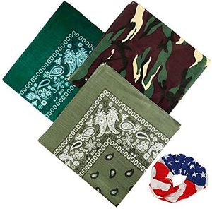Écharpe de sport carrée en coton personnalisée, multifonctionnelle, masque de cyclisme d'extérieur, bandana décontracté - Product Image 5