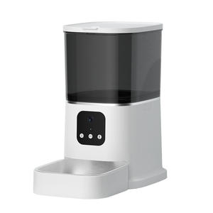 Alimentador inteligente para mascotas, dispensador automático de alimentos <span class=keywords><strong>DogCat</strong></span> con alimentación cuantitativa temporizada, capacidad de 6L, WiFiFunctionRemoteControlledPetFeeder - Product Image 5