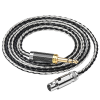 ATAUDIO HIFI Mini XLR kablo jack 3.5mm/2.5mm/4.4mm/6.5mm/xlr mini xlr 3 pin ses kablosu PC/kulaklık/amplifikatörler/MP3/oyuncular