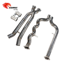 Tuyaux intermédiaires pour BMW S58 G80 G82 G87 M3 M4 M2 3.0T X Forme de tuyau Longueur égale Midpipe