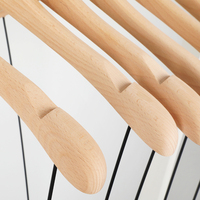 LINDON Cintres en bois personnalisés de haute qualité pour maillots de bain, bikinis et tenues de plage, pour présentation