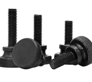 Mejor Precio Tornillo de Mariposa Métrico Ajustable de Acero al Carbono Negro M5 M6 M8 M10 con Cabeza Larga Lisa y Cabeza Acanalada - Product Image 4