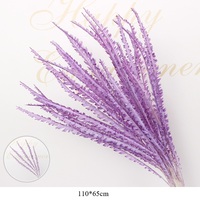 Fleur artificielle artisanale MSH Purple pour la décoration de bureau, fleur artificielle pour la décoration de la maison