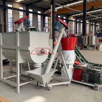 Ligne de production d'aliments pour animaux LIMA Mini 600 kg/h, ligne de traitement de granulés à matrice plate, broyeur-mélangeur de granulés pour poulets de chair et poules pondeuses