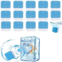Nettoyant pour tambour de machine à laver, nettoyage en profondeur, désodorisant pour lave-linge, élimine les taches, détergent, nettoyant pour machine à laver, comprimés effervescents
