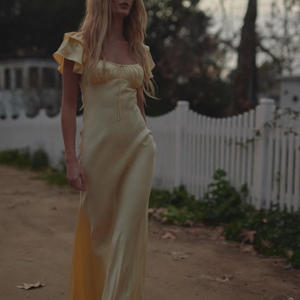 Robe d'été légère pour femme, imprimé floral numérique intégral, épaules dénudées, effet push-up, design tropical personnalisé - Product Image 5