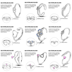 Anello MULA in Argento Sterling 925 con Cuore, Design Unico, Gioiello Raffinato per Matrimonio, Fidanzamento, Anniversario, Festa, con Zircone, Idea Regalo - Product Image 2