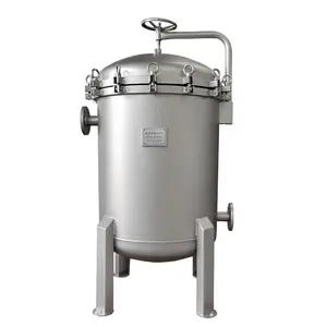 China supplier industrial honey syrup filtration system Stainless Steel 304 316 Bag Filter Housing machine