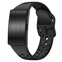 Pulsera Inteligente ES100 con Grabación de Reuniones, 1GB de Almacenamiento Local, Sin Pantalla, Monitor de Ritmo Cardíaco, Salud y Fitness, Aplicación Gratuita