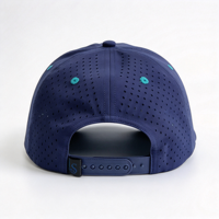Topi Snapback Promosi 5 Panel Bordir Custom Cepat Kering Tahan Air