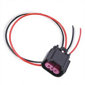 สายเชื่อมต่อเซ็นเซอร์น้ำมันเชื้อเพลิง CNCH รุ่น PT-E85-<span class=keywords><strong>2</strong></span> แบบพลาสติก สายทองแดงแท้แบบยืดหยุ่น ความยาว 150 มม. สำหรับรถยนต์ GM E85 แบบ <span class=keywords><strong>3</strong></span> ขา - Product Image 1