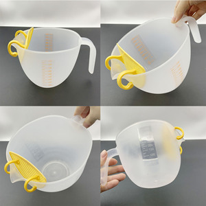 <b>Measuring</b> Cup With Filter 1000ml Food Grade PP Egg Separating Pouring Smooth Flow Baking Kitchen <b>Tool</b> - Product Image 2