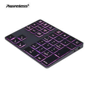 Multi-function Custom Numeric Keypad <b>Keyboards</b> 34 Slim Backlit Rgb <b>bluetooth</b> Wireless Numeric Keypad <b>Keyboard</b> - Product Image 2