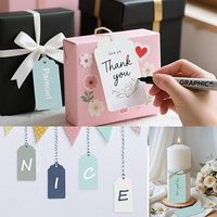 Étiquettes de cadeau colorées de mode personnalisée avec ficelle étiquettes à suspendre pour vêtements mariage artisanat anniversaire