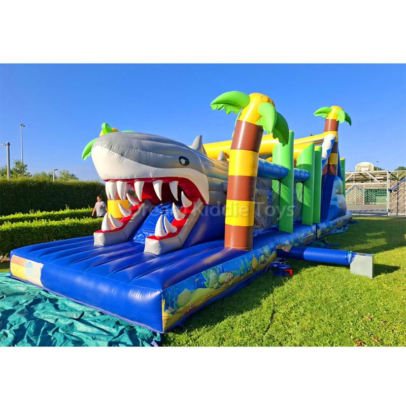 Portable PVC Inflatable Shark Jump House