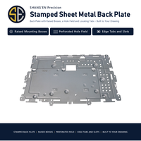 Plaque de support en tôle découpée au laser sur mesure pour circuit imprimé d'imprimante OA |   Pièces OEM de fabrication de précision par estampage simple