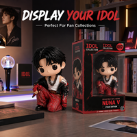 Heißer Nuna V Stage Edition K-Pop Idol Vinylfigur im Hockstil – Sammlerstück, individuelles Streetwear-Outfit, Geschenkidee