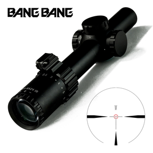 กล้องส่องทางไกล BANGBANG 1-6x24 IR FFP พร้อมท่ออลูมิเนียมขนาด 30 มม. และกระจก ED คุณภาพพรีเมียม สำหรับการล่าสัตว์และการฝึกซ้อมกลางแจ้ง - Product Image 4