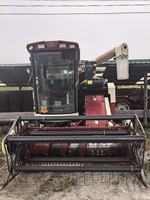Moissonneuse-batteuse pour blé, maïs et riz, 140 CV, cabine climatisée, largeur de travail de 2400 mm, transmission par engrenages