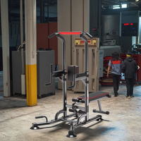 Máquina Smith Multifuncional Integrada JIT SQ003 al por Mayor, Equipo de Gimnasio de Acero, Barra de Dominadas de Pie para Fitness, Piernas, Brazos y Espalda