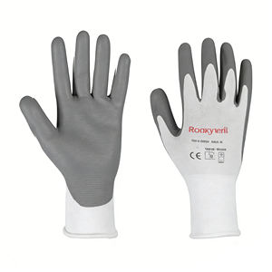 قفازات عمل آمنة عالية الجودة مصنوعة من النايلون المحبوك للاستخدام الصناعي - Product Image 1