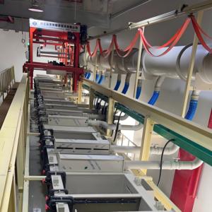 Galvanoplastie Machine Bijoux Métallisation Automatique Placage Ligne Zinc <span class=keywords><strong>Froid</strong></span> Nickel Chrome Revêtement Usine pour Charnières - Product Image 2